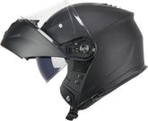 SKA-P 5THA FALCON MONO CAPACETE MODULAR MOTO PRETO MATE